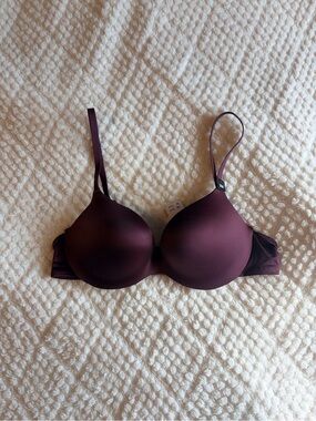 La SENZA Smooth T-Shirt Bra in Deep Plum